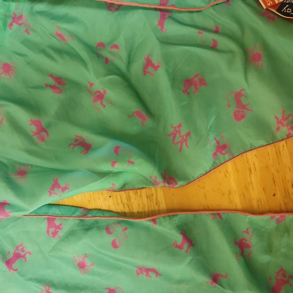 Ray Strauss Vintage Silk Zodiac Scarf